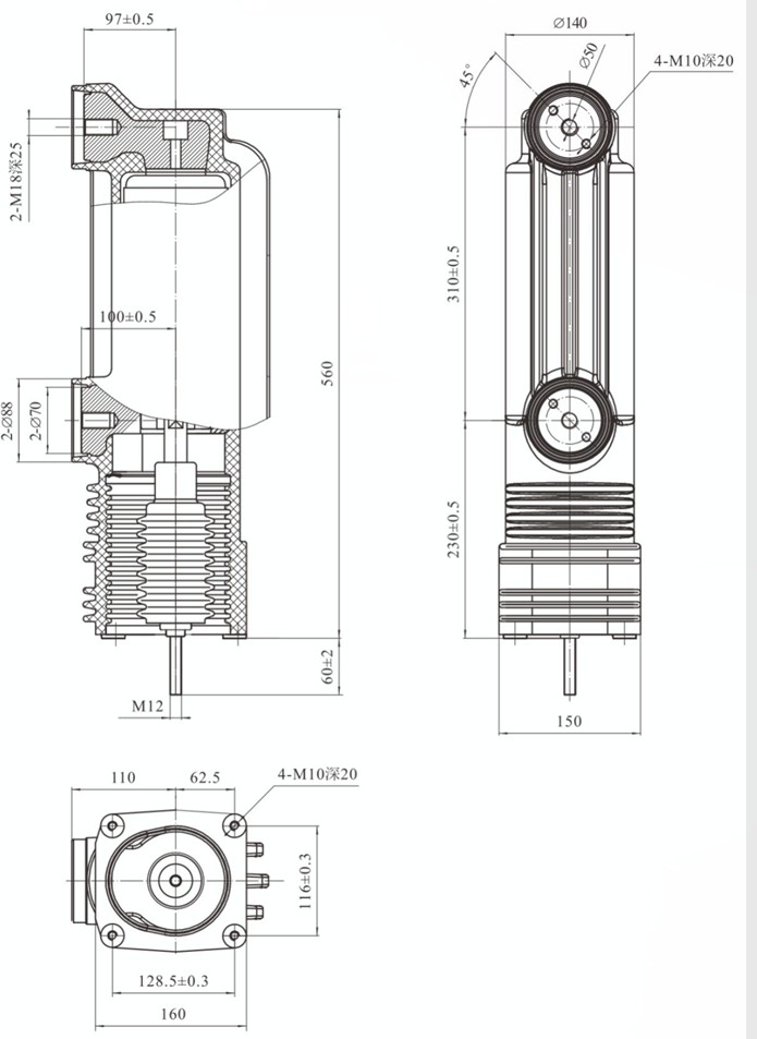 24KV Embedded poles 2000A SUPPLIER 24KV Embedded poles 2000A SUPPLIER